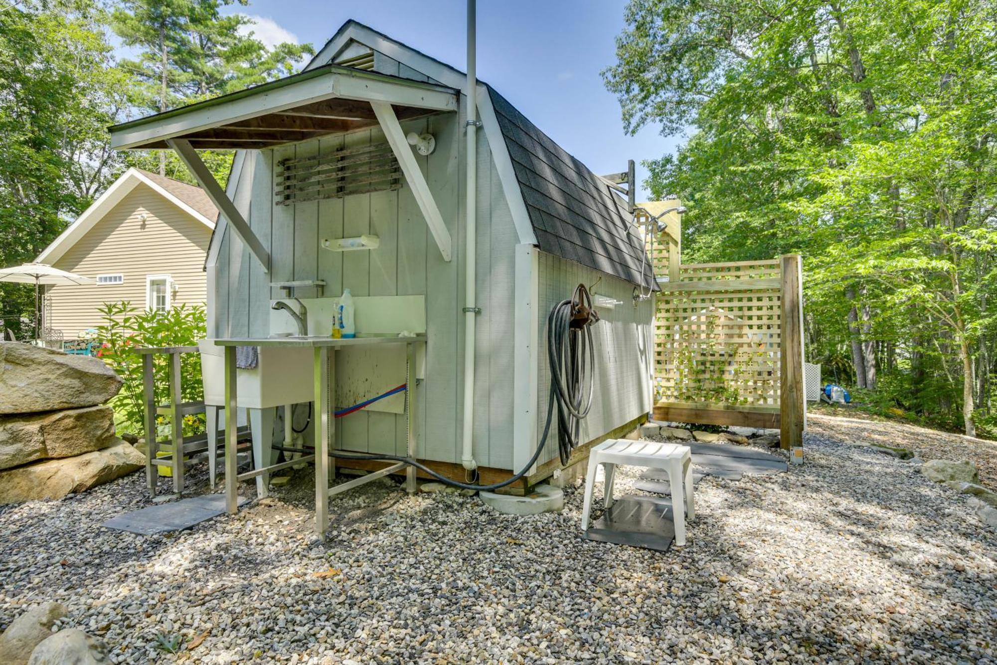 Maine Cottage With Dock And Kayaks, Near Augusta! Luaran gambar