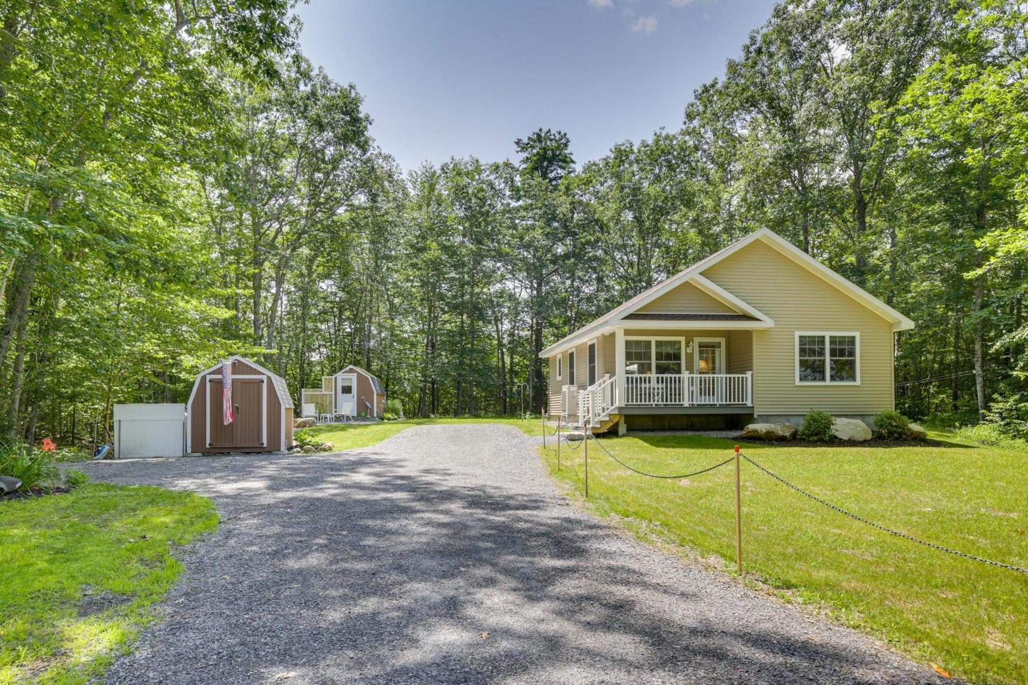 Maine Cottage With Dock And Kayaks, Near Augusta! Luaran gambar