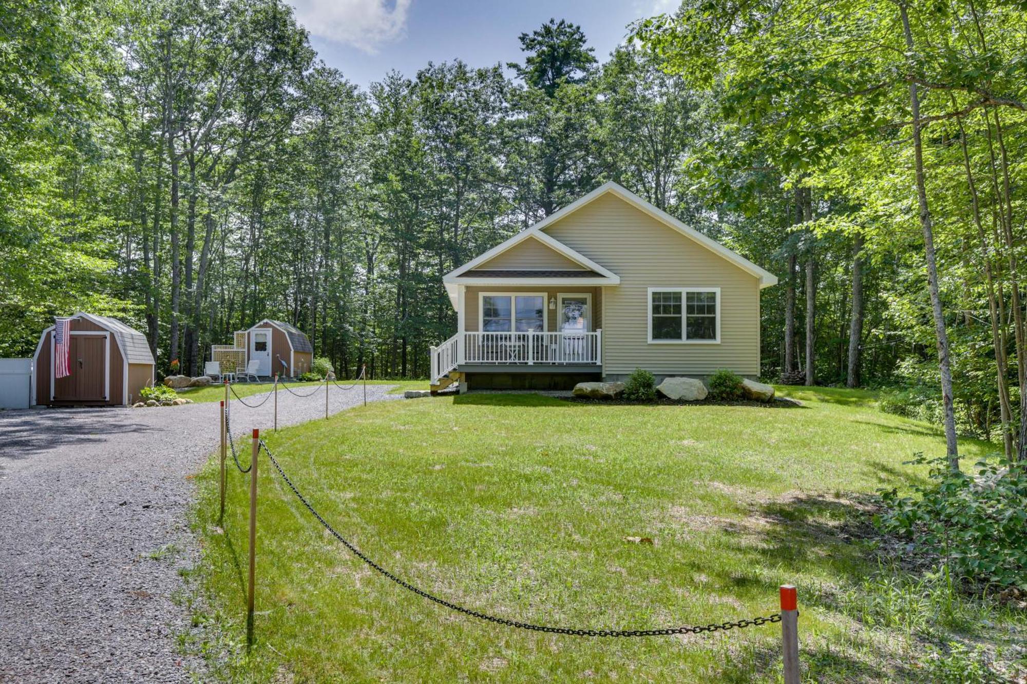 Maine Cottage With Dock And Kayaks, Near Augusta! Luaran gambar