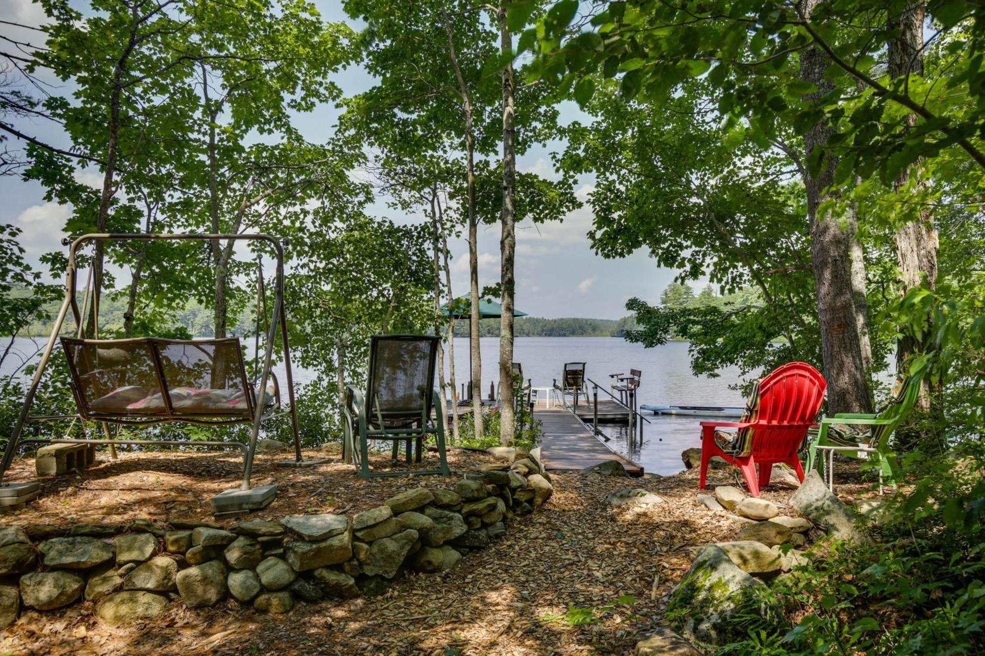 Maine Cottage With Dock And Kayaks, Near Augusta! Luaran gambar
